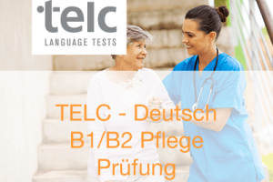Anmeldung zur Prüfung telc Deutsch B1/B2-Pflege in der VAkademie Mainz